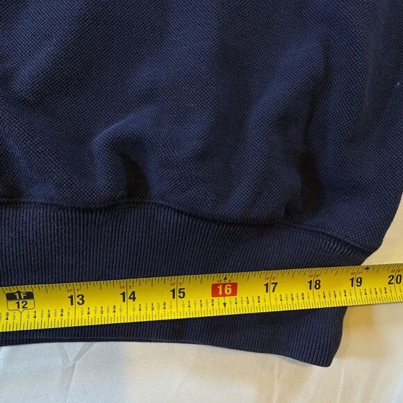 Polo Golf Ralph Lauren Sweater Vest Mens XL Pullover Golf Crest Cotton Blend - Picture 10 of 11